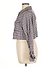 Wild Fable Houndstooth Gray Long Sleeve Blouse Size XL - photo 5
