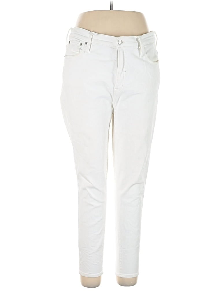 J.CREW MERCANTILE Pre-owned Jeans In White