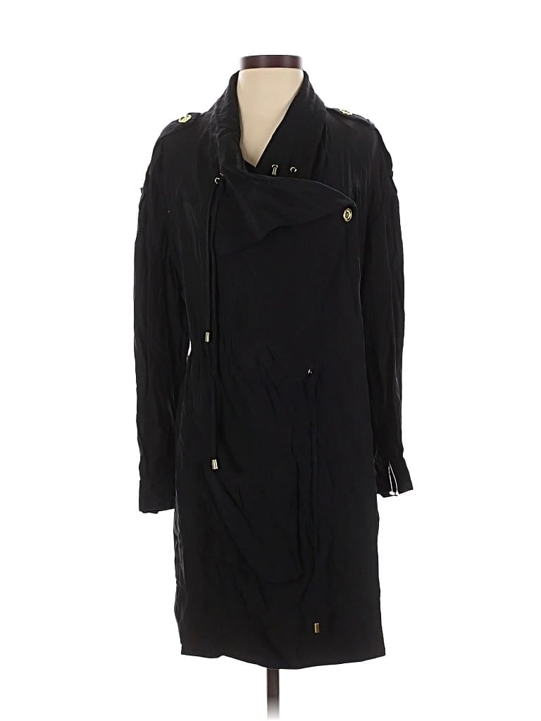 Pre-owned Walter Coat In Black