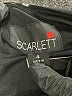 Scarlett 100% Polyester Paisley Black Casual Dress Size 4 - photo 7