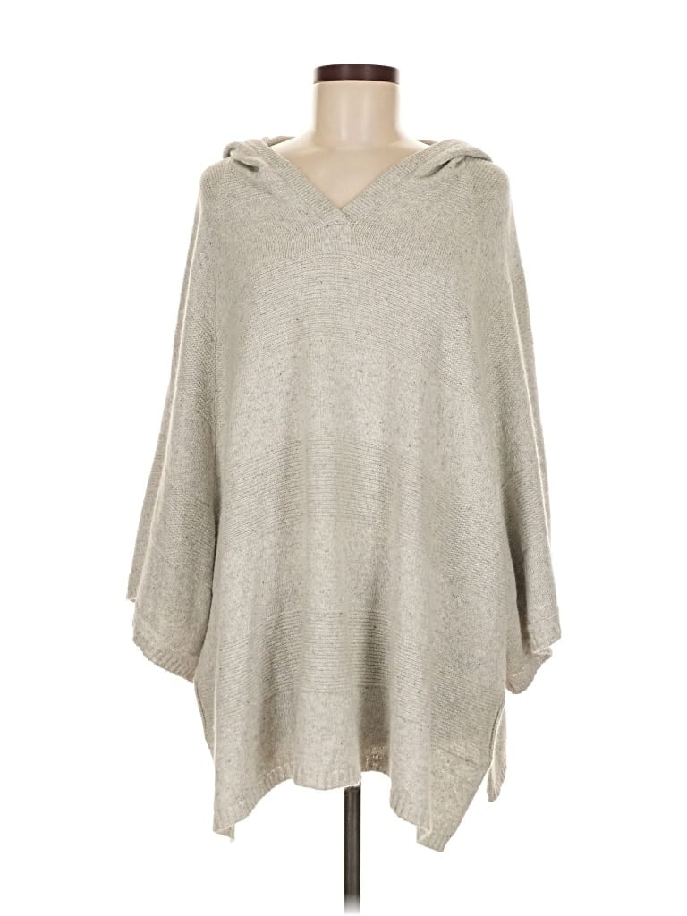 Pre-owned Acrobat Poncho In Silver