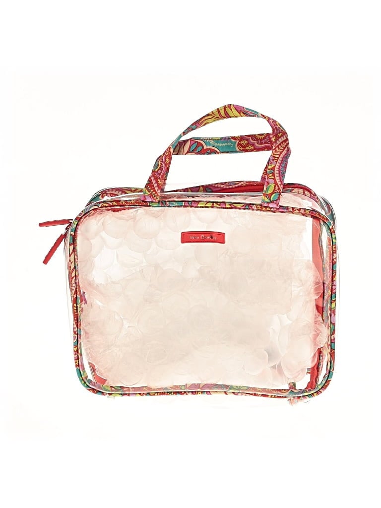 Pre-owned Vera Bradley Makeup Bag In Red