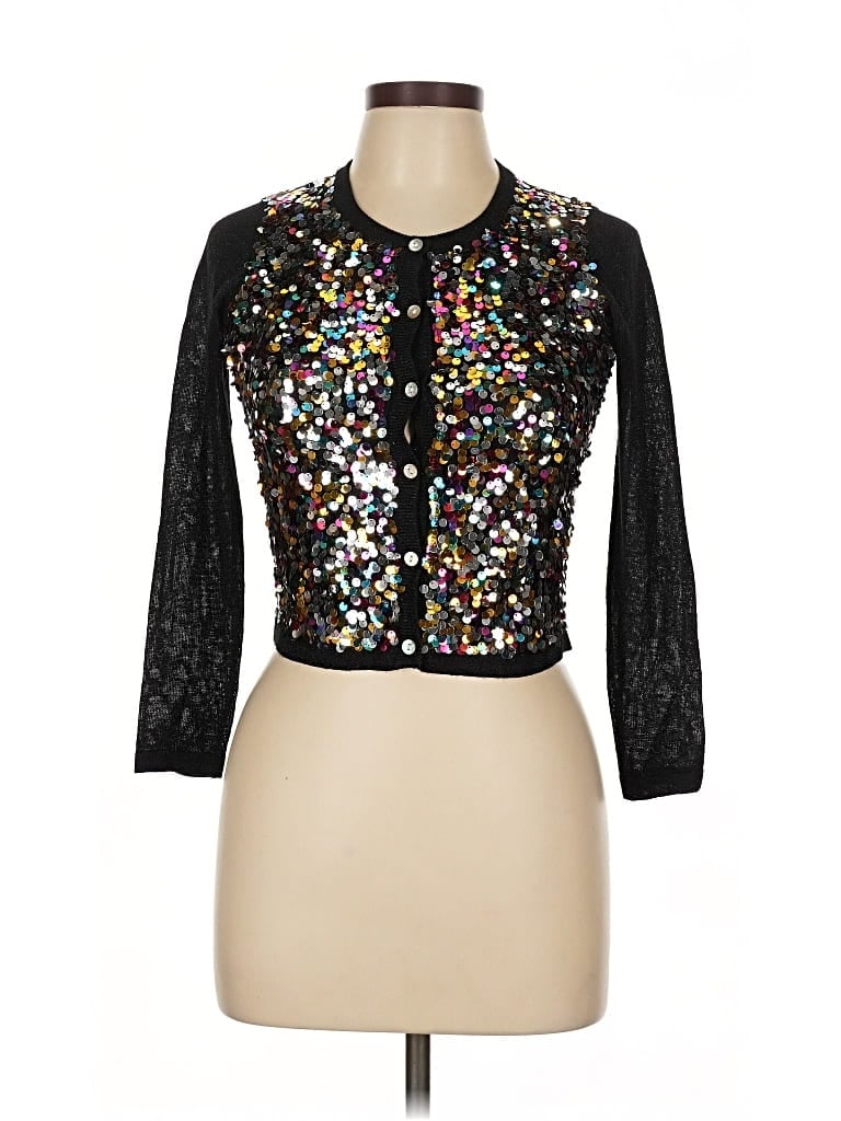 Pre-owned Joseph Cardigan Sweater In Black