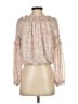 Max Studio 100% Polyester Pink Long Sleeve Blouse Size S - photo 2
