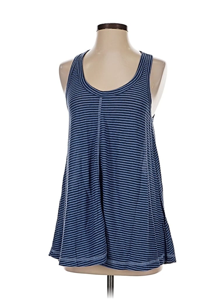 Pre-owned Wilt Tank Top Blue Halter Neckline Tops