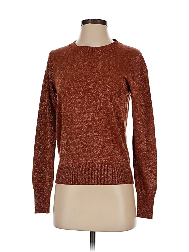 ANN TAYLOR Pre-owned Pullover Sweater In Brown