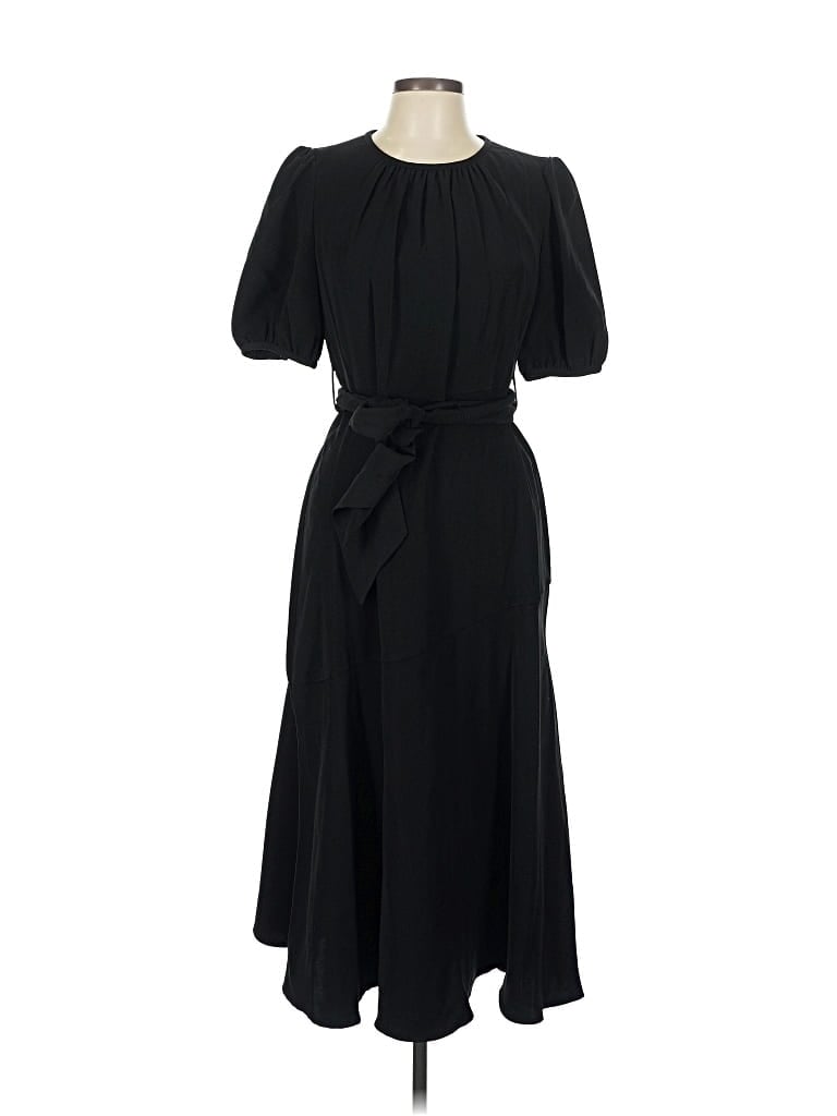 Donna Karan Casual Dress In Black