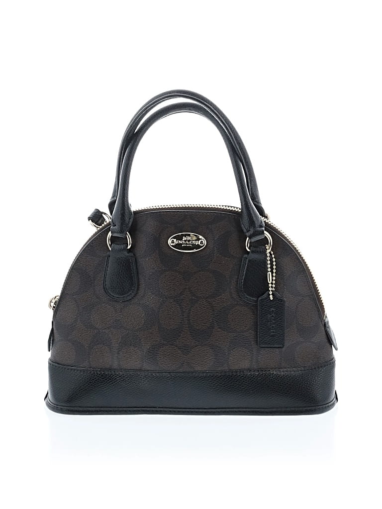 Pre-owned Coach Factory Satchel In Brown