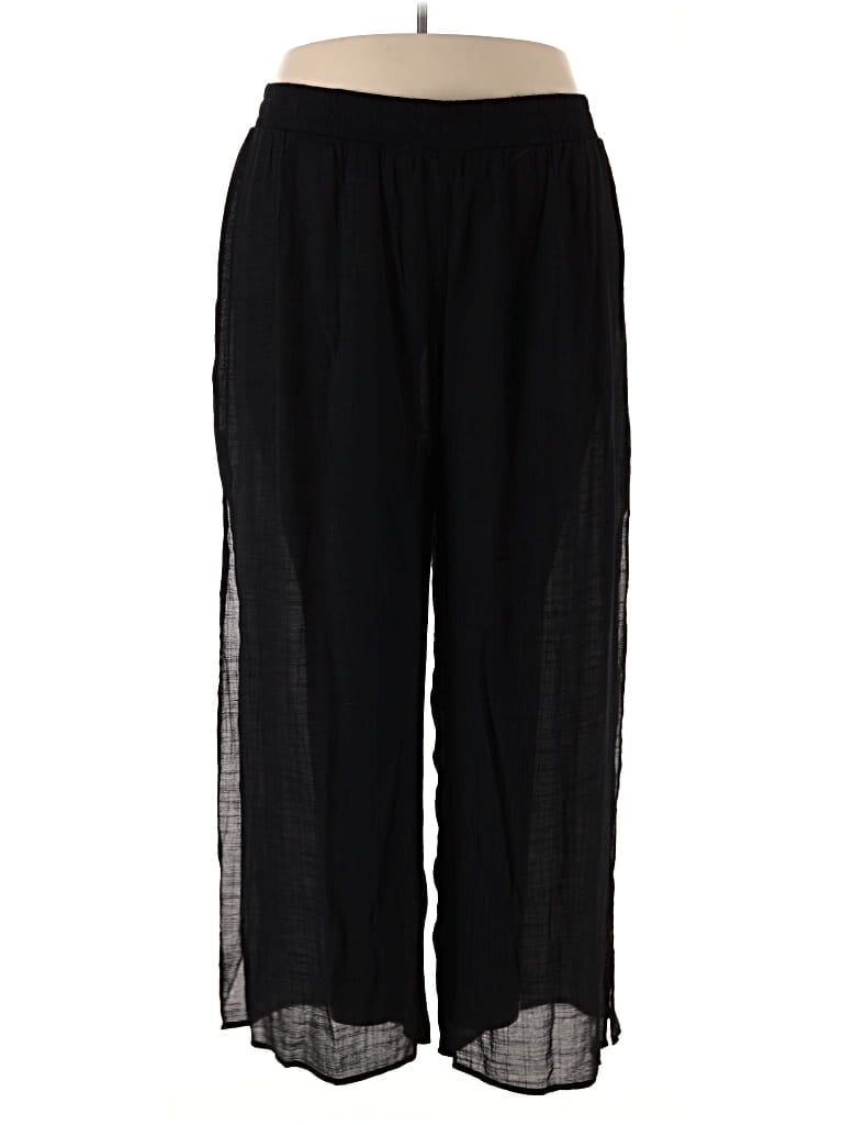 Pre-owned Torrid Casual Pants In Black