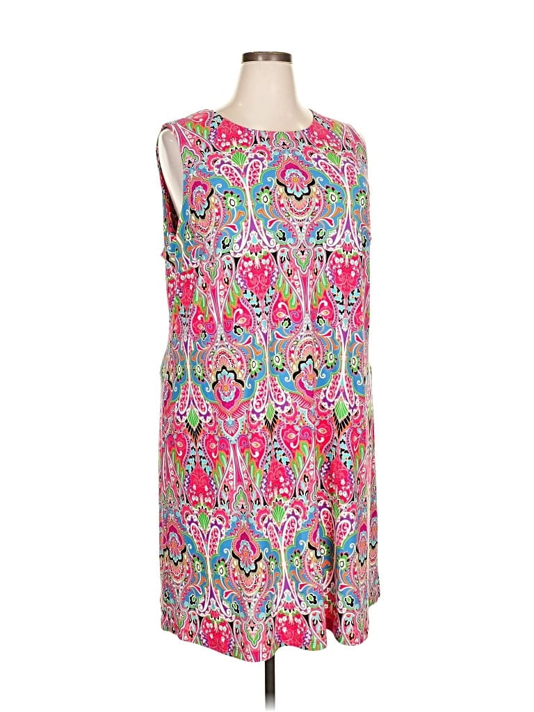 Pre-owned Tommy Hilfiger Casual Dress In Pink