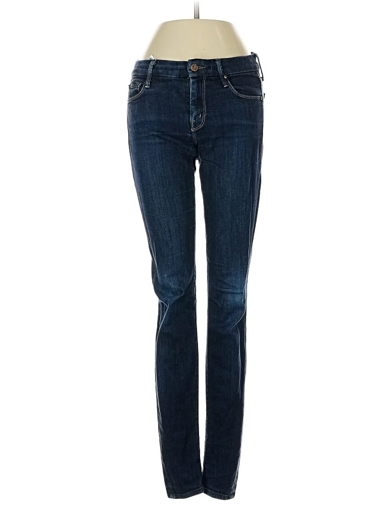 Pre-owned Mother Jeans In Blue