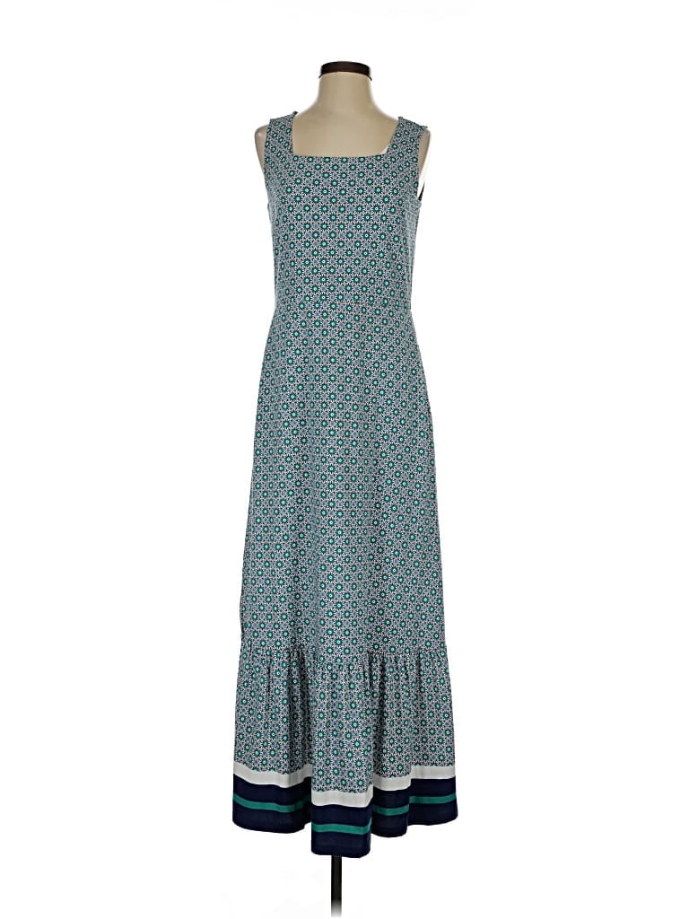 Lands' End Casual Dress In Blue