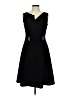 Ellen Tracy Solid Black Cocktail Dress Size 6 - photo 1