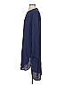 H By Halston 100% Polyester Solid Blue Casual Dress Size S - photo 5