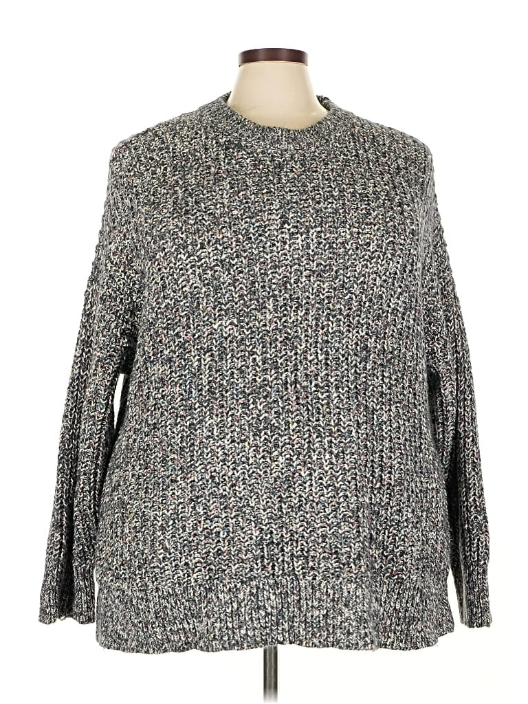 Aerie Pullover Sweater In Gray
