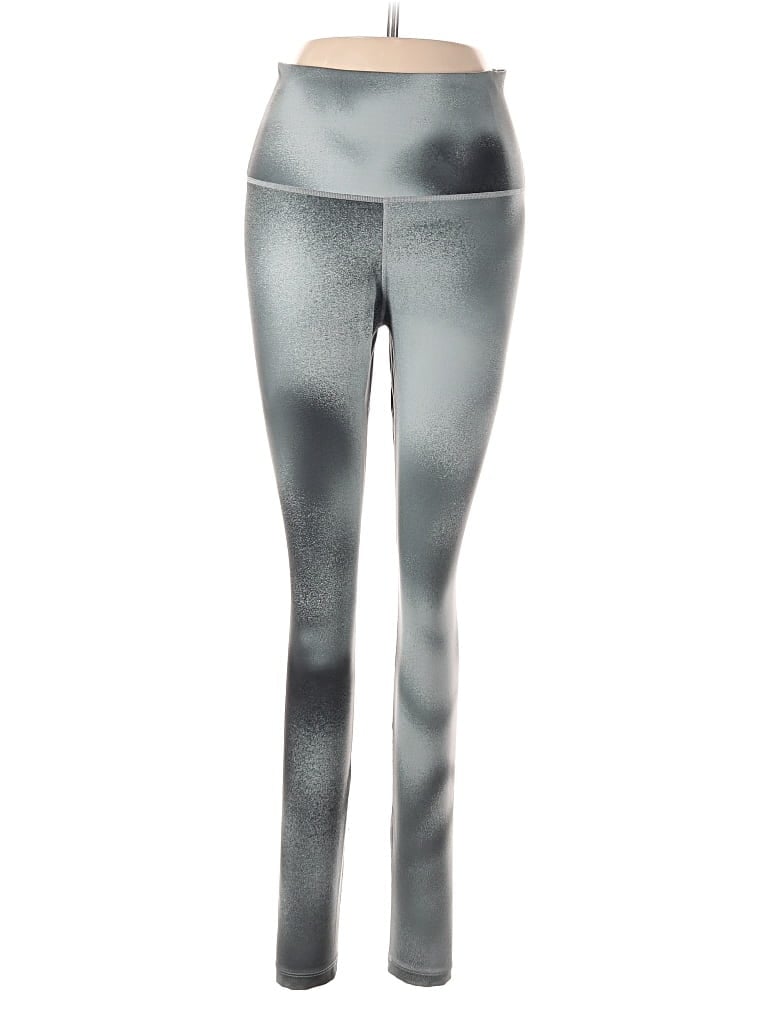 Pre-owned Nike Leggings In Gray