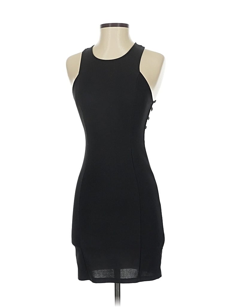 Pre-owned Lush Cocktail Dress In Black