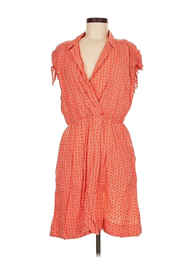 Pre-owned Maeve Casual Dress In Orange