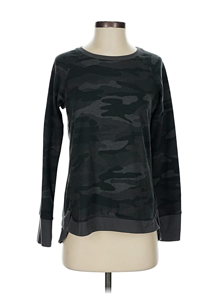 Pre-owned Danskin Sweatshirt In Black