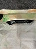 Zara Floral Ivory Short Sleeve Blouse Size XS - photo 7