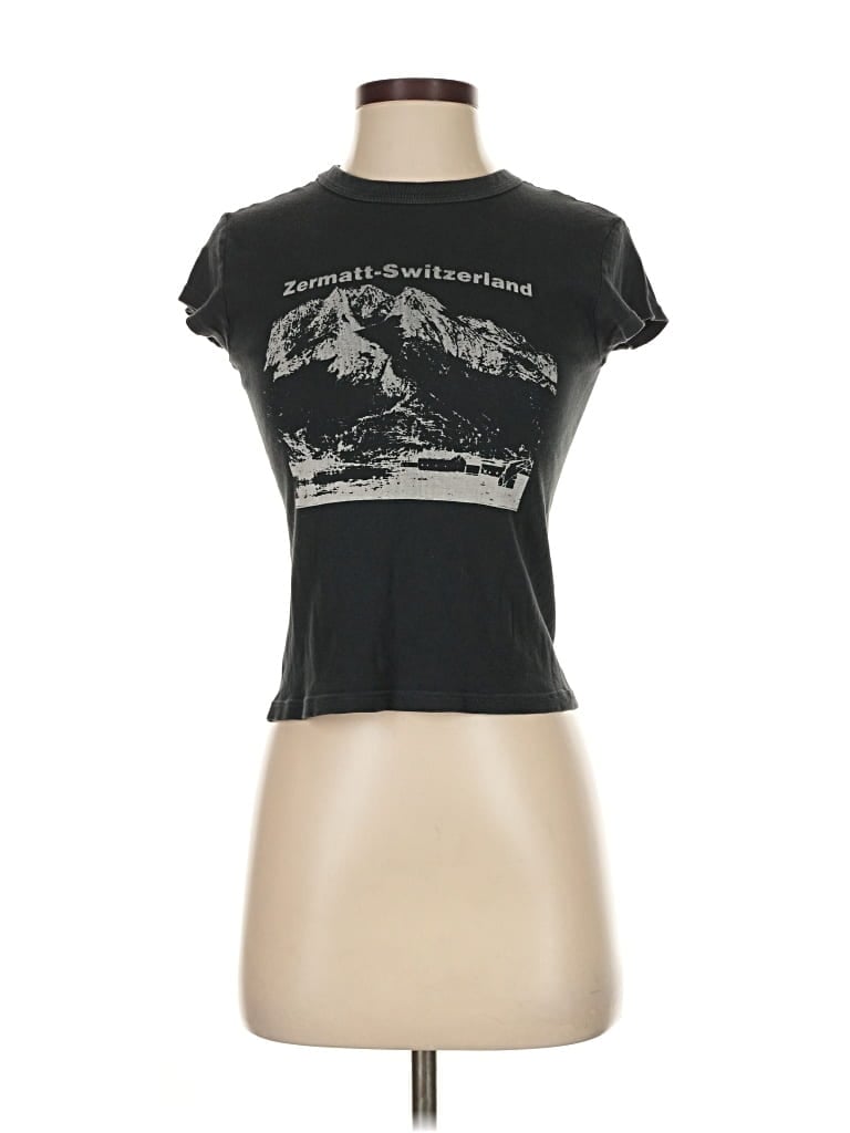 Pre-owned John Galt Short Sleeve T-shirt In Black