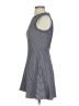 BCBGeneration Chevron-herringbone Gray Blue Casual Dress Size XS (estimated) - photo 5