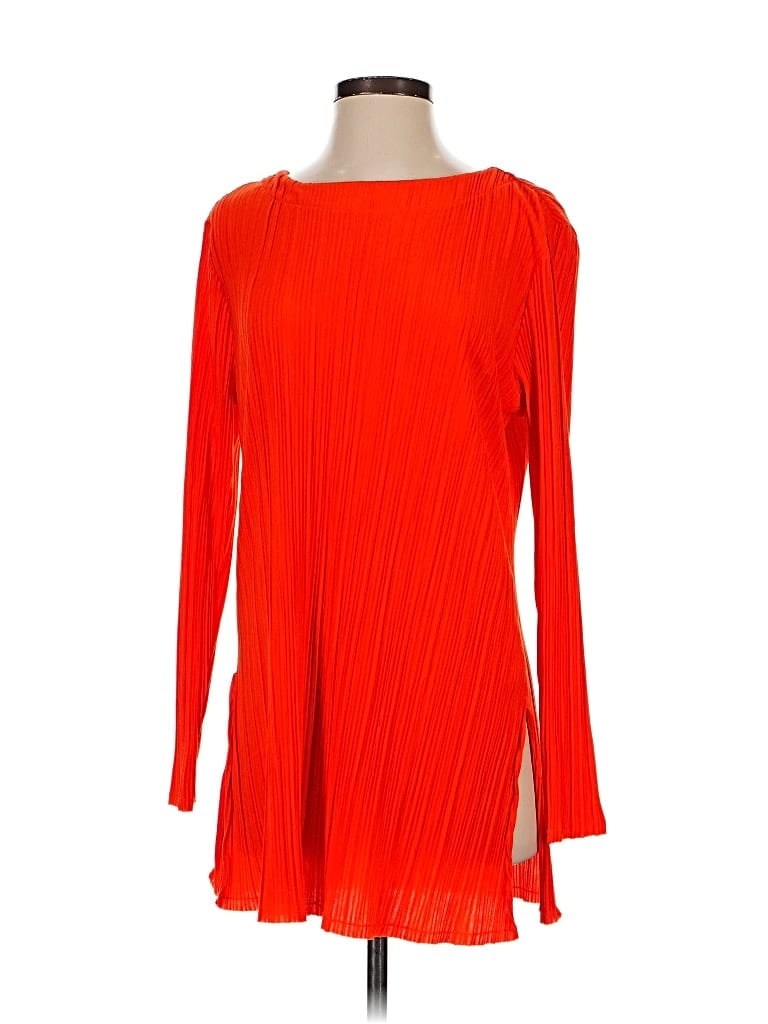 Pre-owned Scoop Casual Dress In Orange