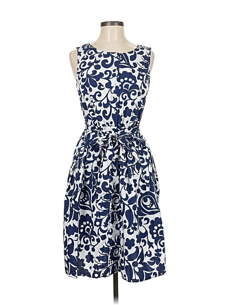 Pre-owned Talbots Cocktail Dress In Blue