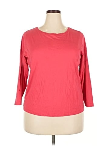 DressBarn 3/4 Sleeve T-Shirt (view 1)