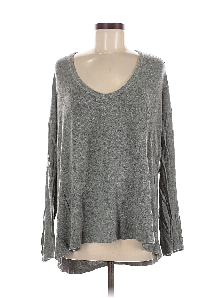 Pre-owned Brandy Melville Pullover Sweater In Gray