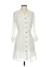Speed Control 100% Polyester White Casual Dress Size S - photo 1