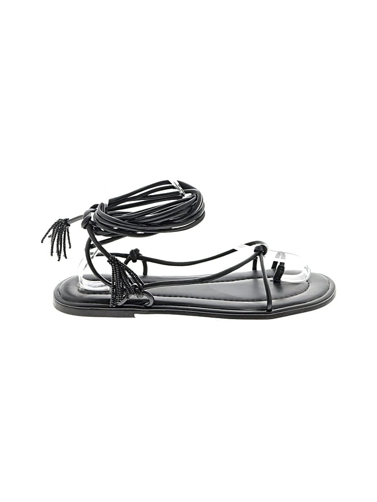 Pre-owned Farm Rio Sandals In Black