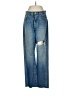 DL1961 Hearts Blue Jeans Size 28 waist - photo 1