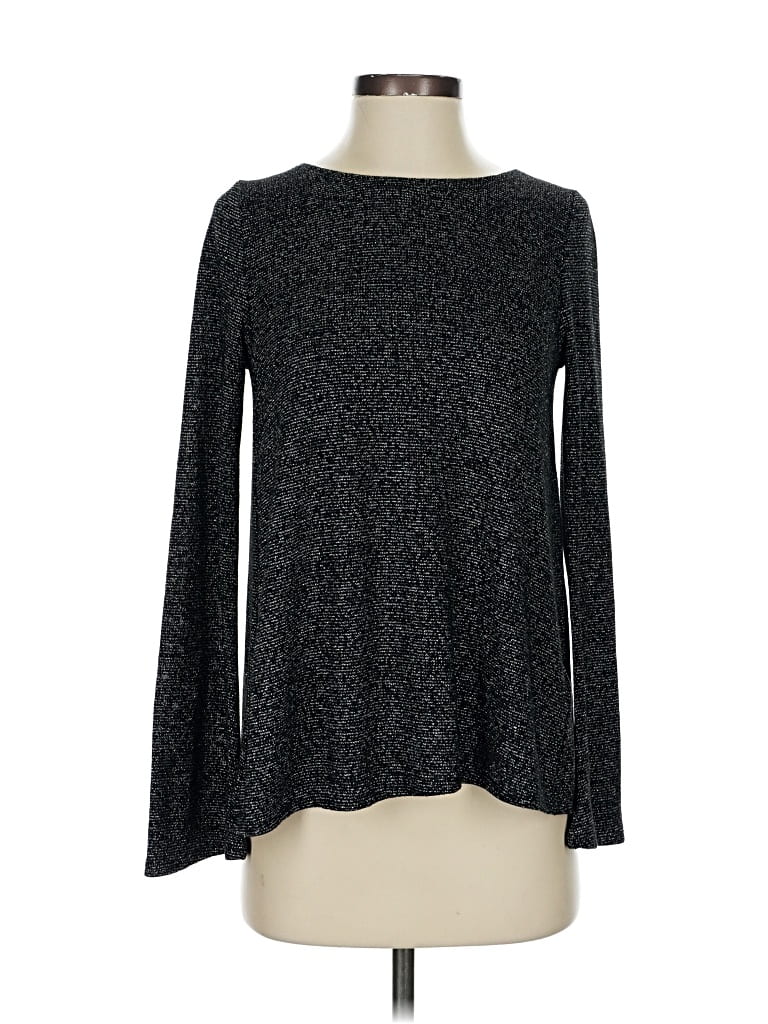 Pre-owned Abercrombie & Fitch Long Sleeve T-shirt In Black