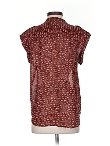 Broadway & Broome Short Sleeve Silk Top (view 2)