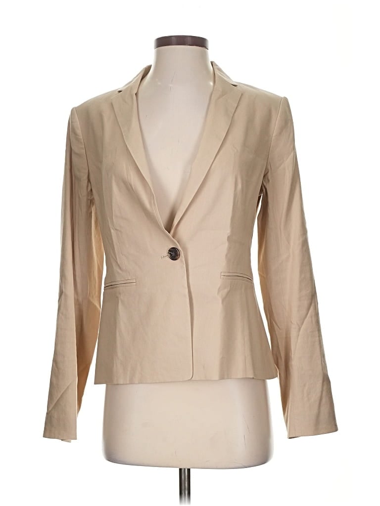 Pre-owned Ann Taylor Blazer Jacket In Brown