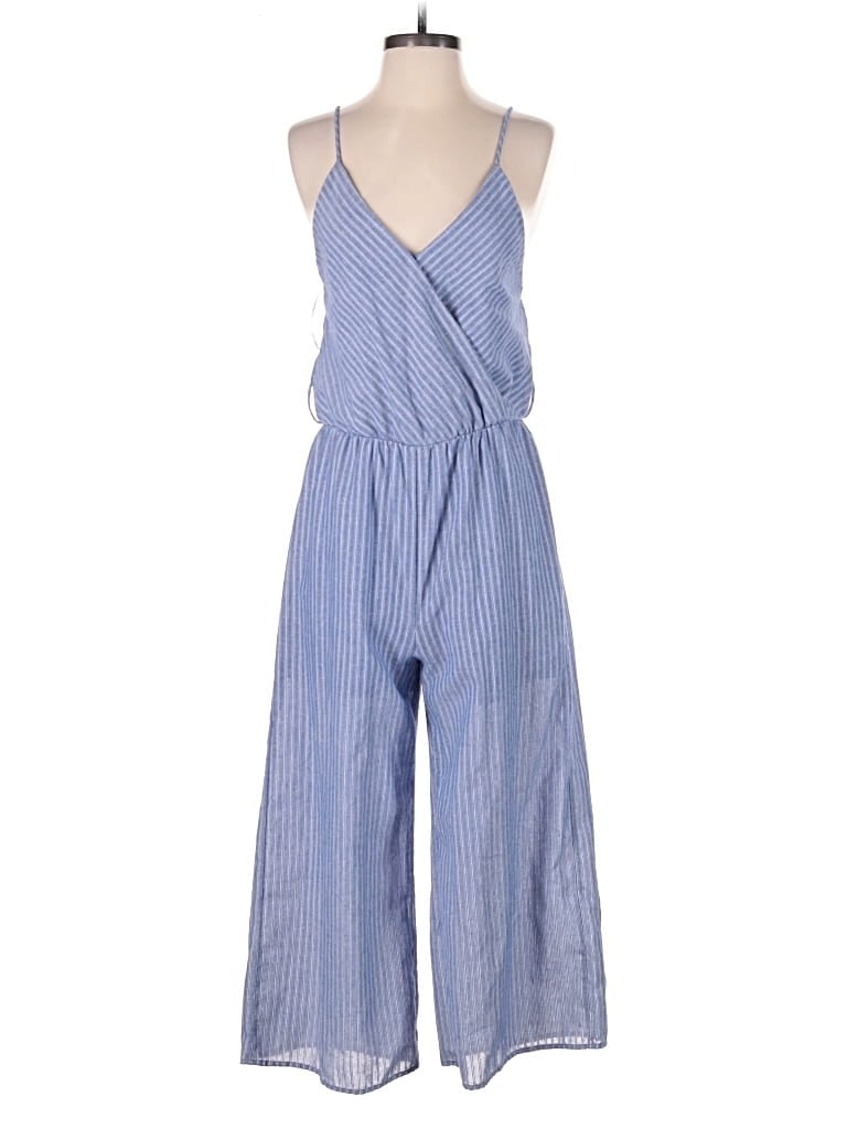 Pre-owned Sienna Sky Jumpsuit In Blue