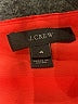 J.Crew 100% Polyester Red Sleeveless Blouse Size 4 - photo 6