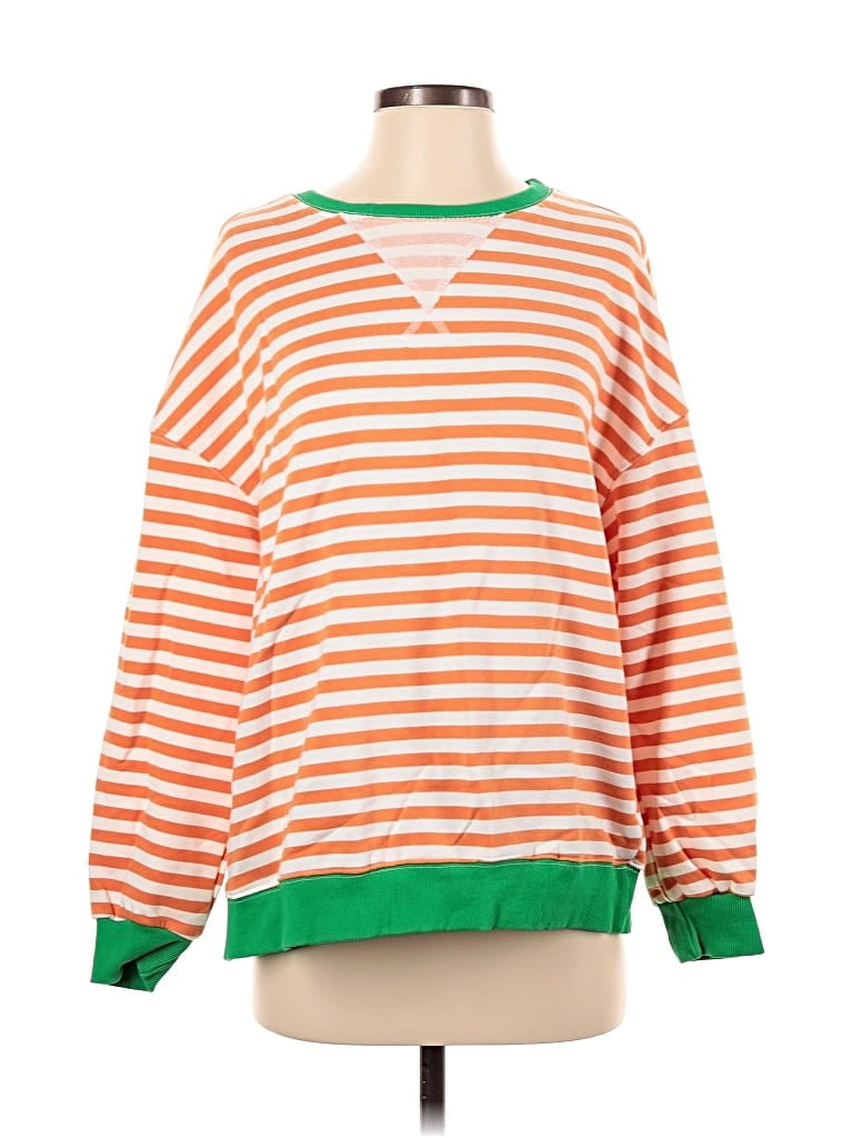 UNBRANDED Pre-owned Pullover Sweater In Orange