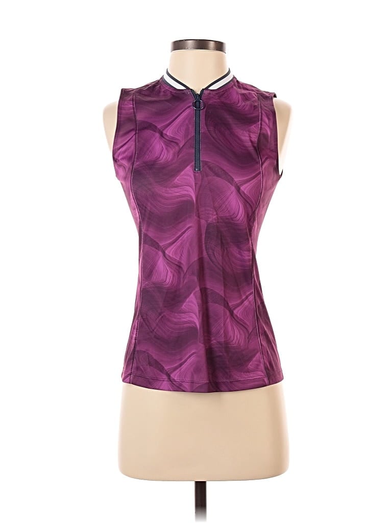 Pre-owned Slazenger Sleeveless Blouse In Purple