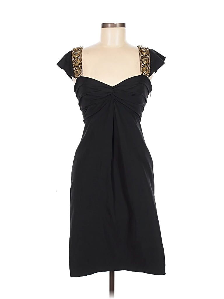 Pre-owned Temperley London Cocktail Dress In Black
