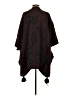 Cleobella 100% Acrylic Black Burgundy Poncho Size 0 - photo 2