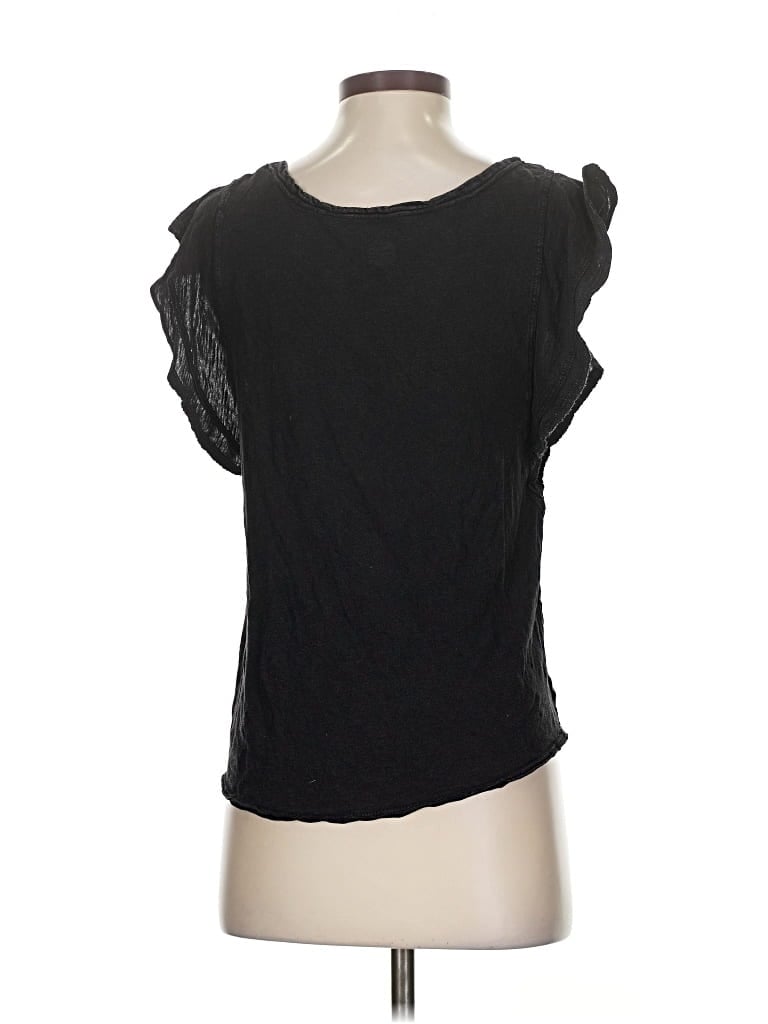 Pre-owned Daily Practice By Anthropologie Short Sleeve T-shirt In Black