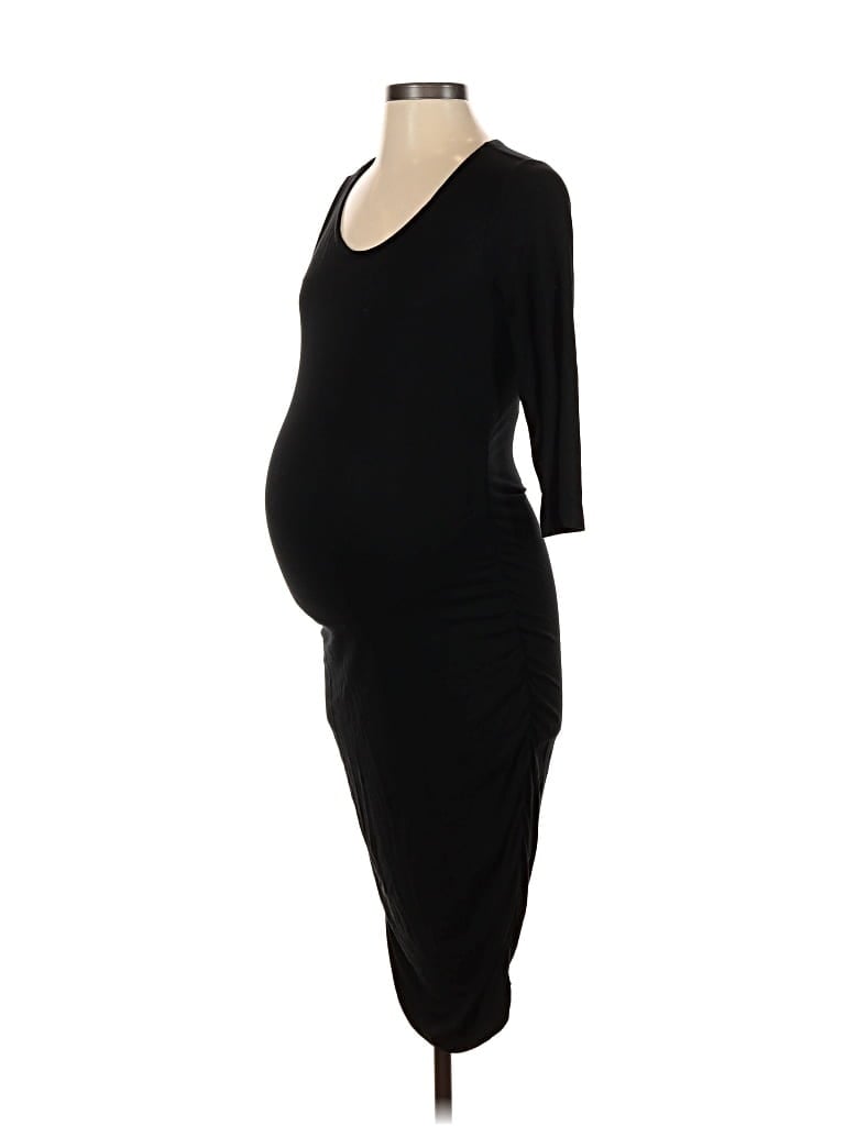 Pre-owned A Pea In The Pod Casual Dress In Black