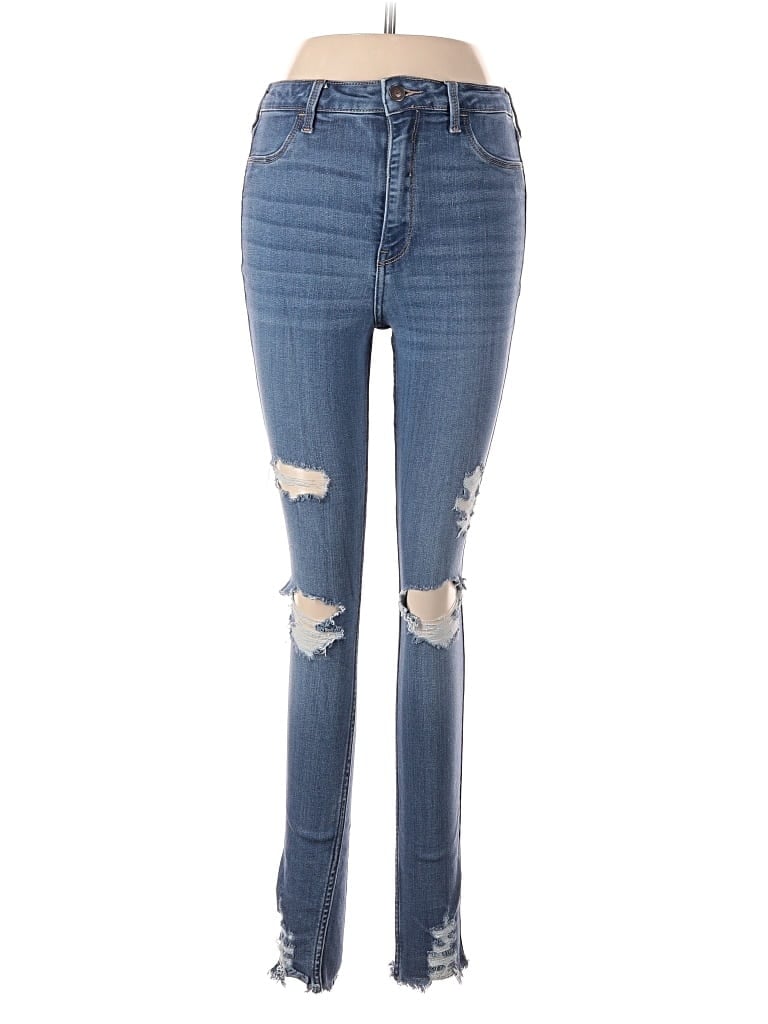 Pre-owned Hollister Jeans In Blue