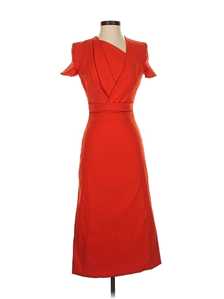 Pre-owned Preen By Thornton Bregazzi Cocktail Dress In Red