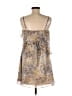 MM Couture 100% Polyester Paisley Gray Casual Dress Size M - photo 2