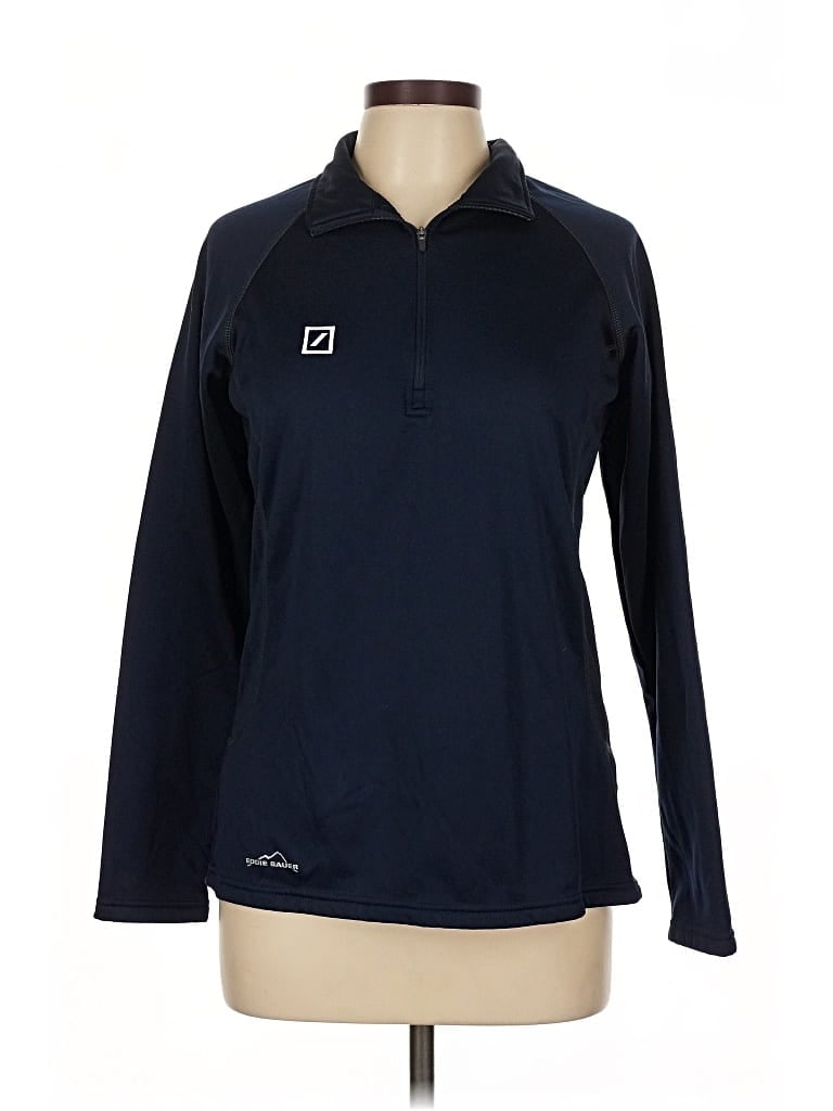 Pre-owned Eddie Bauer Track Jacket In Blue