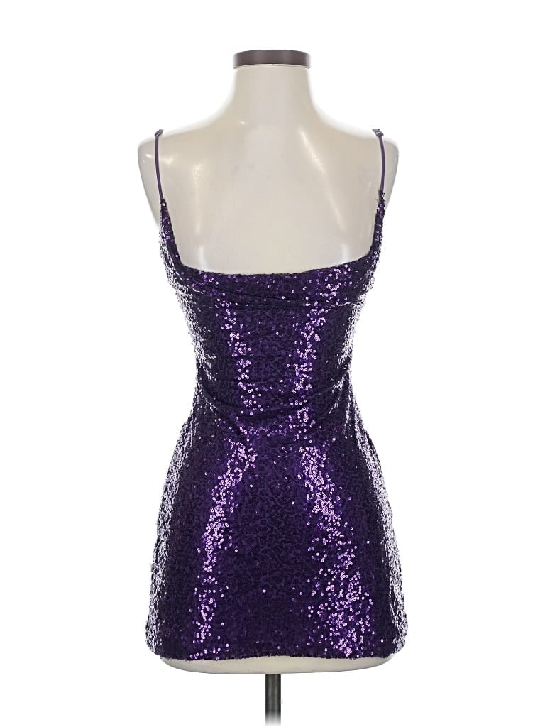 Pre-owned Lucy In The Sky Cocktail Dress In Purple