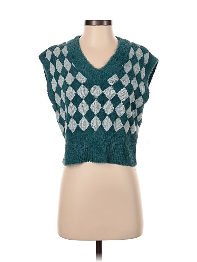 Sincerely Jules Sweater Vest In Green